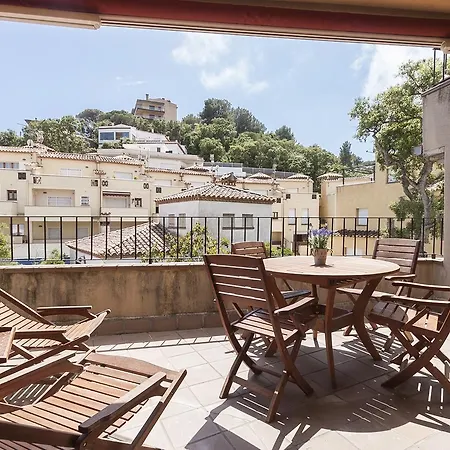 Apartment Lets Holidays Terrace La Guardia Tossa de Mar